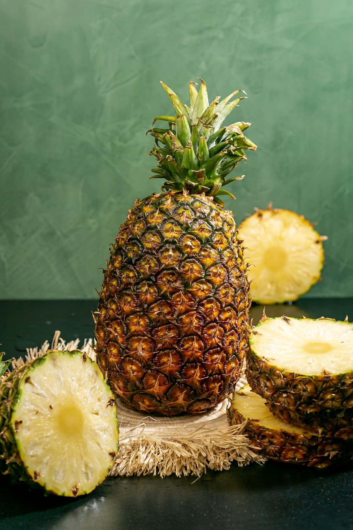 Pineapple abundance shot